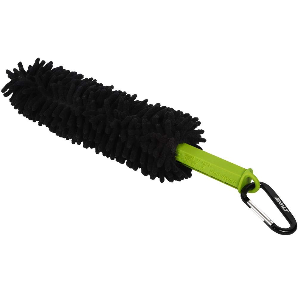 Exalt Paintball Pod Swab/Pod Cleaner Squeegee Toxic (Lime Green/Black