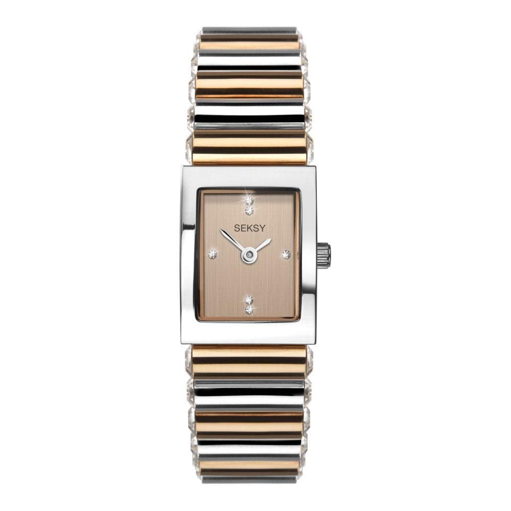 Sekonda 2867 Ladies Silver Rose Gold Seksy Watch
