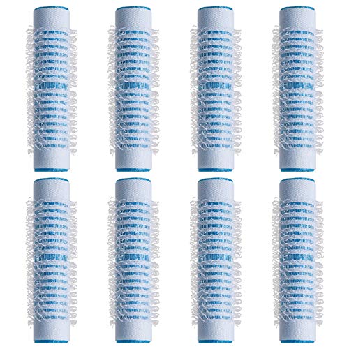 Titania Sleep Rollers 15mm 8 Pieces - Chemical & Moisture Resistant Overnight Hair Styling Rods in PolyBag - For Easy & Heat Free Nighttime Curling