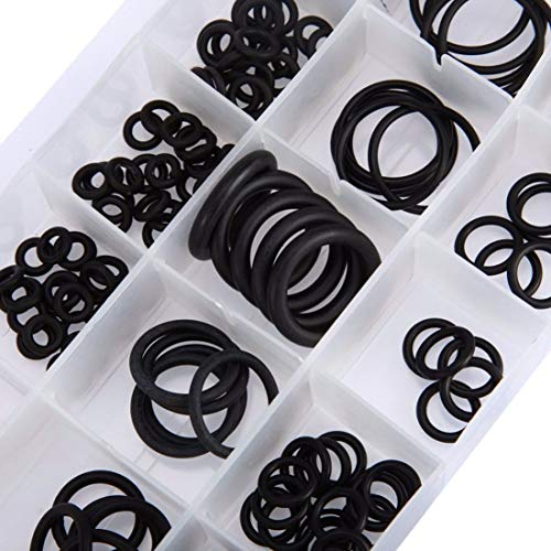 Rubber O Rings 225Pc Tap Seal Plumbing Washer Set Metric Assorted Rubber O Rings - Thumbnail 3