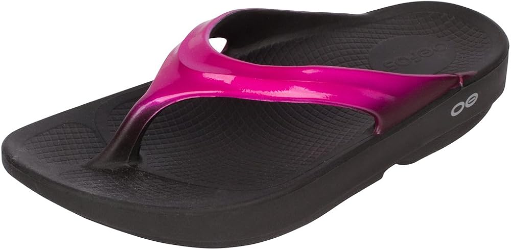 oofos women's oolala thong flip flop