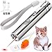 Laser Pointer For Cats Interactive Dog Toy USB Rechargeable – 3 Mode Red Light | Flashlight | UV Light | Pet Training Exercise Tool With A Squeaky Mouse