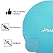 Trideer Exercise Ball (45-85cm) Extra Thick Yoga Ball Chair, Anti-Burst Heavy Duty Stability Ball Supports 2200lbs, Birthing Ball with Quick Pump (Office & Home & Gym)