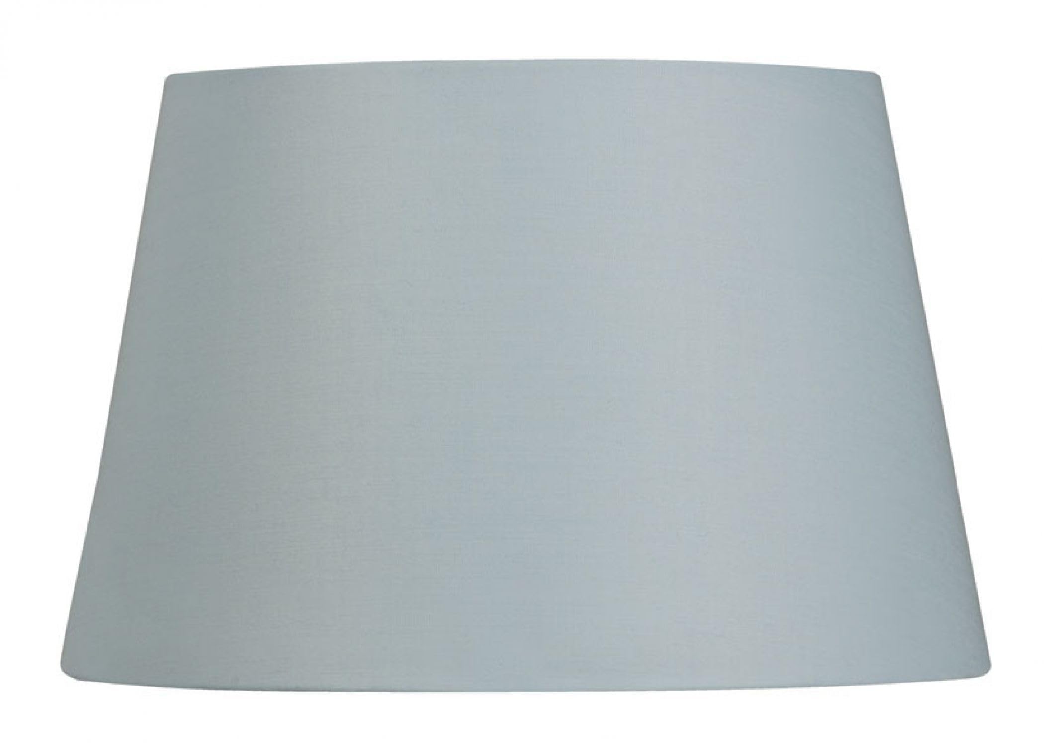 Oaks Lighting 10-inch Cotton Drum Shade, Light Blue