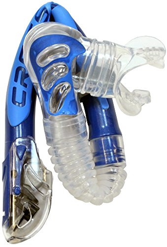 Cressi Alpha Ultra Dry Snorkel, Black/Black/Yellow [DUPLICATE] - Thumbnail 2