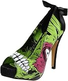 Iron Fist Women's Zombie Stomper Platform Pump,Green/Black,9 M US