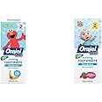 Orajel Kids Elmo & CoComelon Training Toothpastes Fluoride-Free 1.5oz Tubes - #1 Pediatrician Recommended