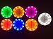 HaloHoles - Ultra Bright Regulation LED Cornhole Night Lights (Set of 2) – SEVEN Color Options (Plus Mix/Match). Long Lasting (100+ Hours), Great at a Tailgate, Backyard/Lawn, Wedding, BBQ and More!