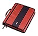 Case-it Classic Zipper Binder | 2-Inch O-Rings, 350 Sheet Capacity, Multiple Storage Pockets & Shoulder Strap | School & Office Organizer | D-251 Red