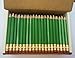 Half Pencils with Eraser - Golf, Classroom, Pew, Short, Mini, Non Toxic- Hexagon, Sharpened, #2 Pencil, Color - Green, Box of 72 (half gross) Golf Pocket Pencils ™