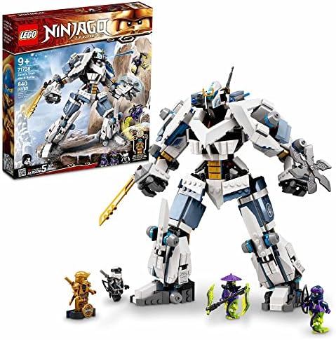 LEGO NINJAGO Legacy Zane's Titan Mech Battle 71738 Ninja Toy