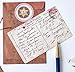 Retro Style Postcards,Vintage old travel Postcards,Set of 30 Different Designs,Perfect for Wedding Party Guest Book (Brown)