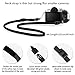 Zecti Neoprene Camera Wrist Strap with Quick Release and Safety Tether, Adjustable Camera Hand Strap for Camera DSLR Camcorder