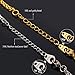 U7 Jewish Jewelry Megan Star of David Pendant Necklace 18K Gold Israel Necklace, Rope or Leather Chain, Length 22