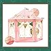 Debug Princess Tent Kids Play Tent Teepee Girls Toys Children Castle Games House with Star String Lights and Party Flags for Indoor/Outdoor Fun - 55
