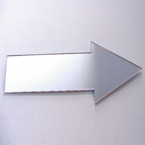 Arrow Shaped Mirrors - 60cm x 25cm