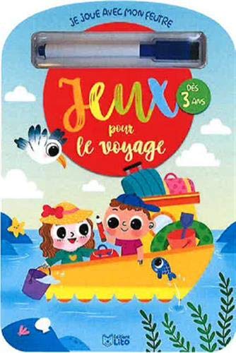 Jeux pour le voyage dès 3 ans : Avec un feutre by 
