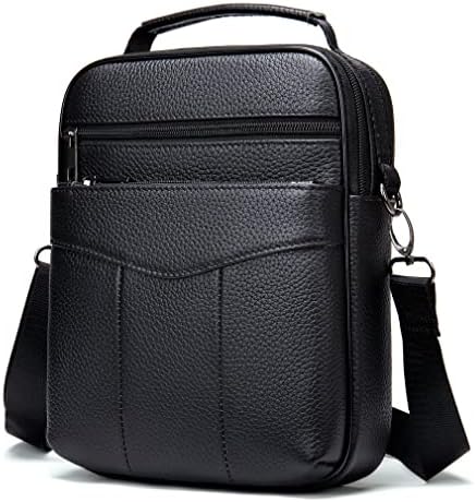 Leather Shoulder Handbag Messenger Bag for Men Business Office Work Outdoor Travel  Crossbody Pack Pouch Camping Casual Daypack Pocket Black, #26black price in  Saudi Arabia | Amazon Saudi Arabia | kanbkam
