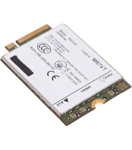 Amazon.com: Lenovo ThinkPad Quectel SDX24 EM120R-GL 4G LTE CAT12