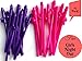 Party Drinking Straws (Pack of 25) For Bachelorette Party or Girls Night Out - 20CM Length - Extremely detailed - Full Pack of Bachelorette Straws