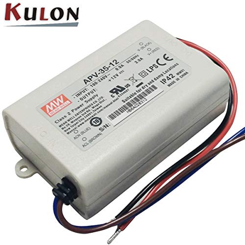 Original Mean Well APV-35-12 36W 3A 12V Power Supply Small Size Meanwell Led Drive APV-35 for LED Lighting