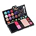 26Colors Cosmetic Eyeshadow Blush Lip Gloss Powder Makeup Palette (Black)