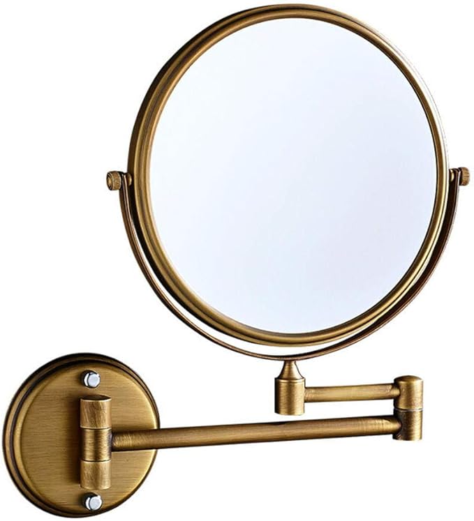 Espejo Maquillaje De 6 Pulgadas / 8 Pulgadas _ Espejo De Baño De Cobre