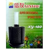 Super Biochemical Sponge Filter to Aquarium Fish Tank (Air Pump Not Included) (#180 Medium Size Filter)