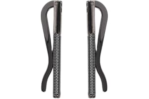 ELLENTAE 2 Pieces 65mm Spring Money Clip Insert Bar Slim Wallet Clamp Replacement Parts For Bifold Leather Purse Credit Card Holder