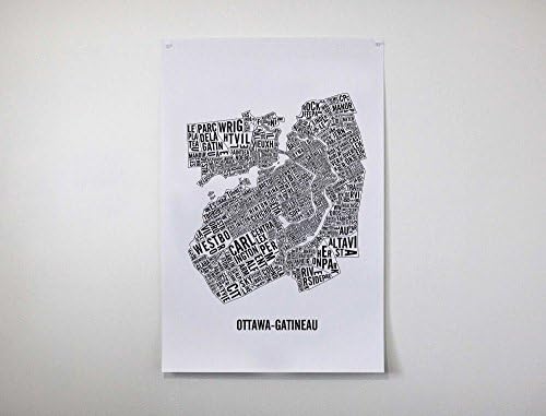 Ottawa-Gatineau Neighbourhoods Map.