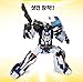 Tobot V Captain Police Korean Animation Transforming Robot Car Toy Action Figure