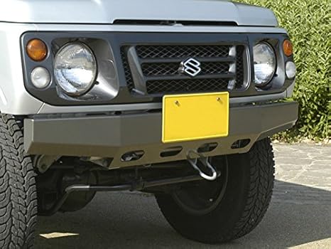 Amazon Win S Works Win Jim 119 Bk ジムニー フロントボックスバンパー エンドキャップ付き ブラック グリルガード 車 バイク Amazon Win S Works Win Jim 119 Bk ジムニー フロントボックスバンパー エンドキャップ付き ブラック グリルガード 車 バイク