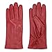 Harssidanzar Women's Nappa Lambskin Genuine Soft Leather Lined Cashmere Gloves GL006