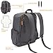 Cuddly Cubs Diaper Backpack - Large Diaper Bag Backpack with Insulated Pockets, Changing Pad and Stroller Straps - Grey