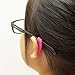 Deruicent 12 Pairs Kids & Adults Silicone Sport Glasses Straps Premium Grade Comfortable Silicone Sports Glasses Strap Holder