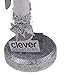 Clever Creations Traditional Wooden Silver Glitter Soldier Christmas Nutcracker | Festive Christmas Decor | Great for Any Holiday Collection | 10