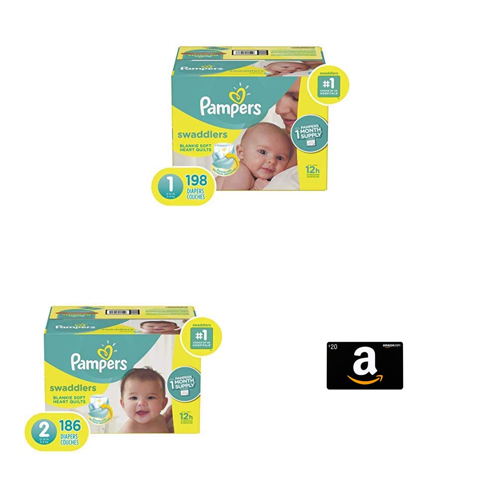186 size 2 pampers swaddlers