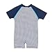 Baby Boy Girl Swimsuit One Piece Surfing Suits Beach Swimwear Rash Guard Dark Blue