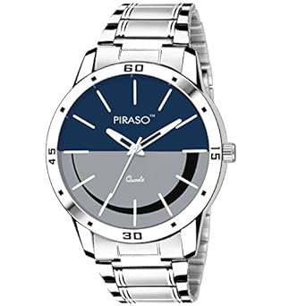 Piraso Analogue Blue Dial Mens Watch - 42-BL-CK