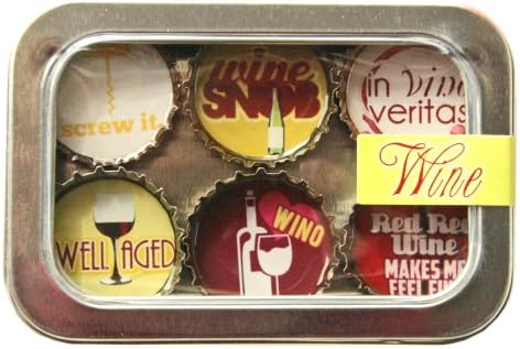 Kate Grenier Designs m6 Magnet six pack, Small, Multicolored