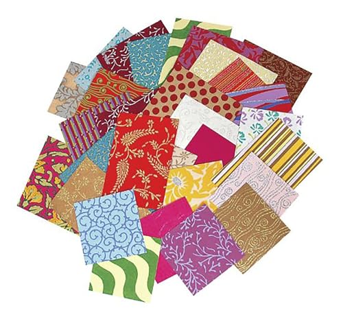 Punjab SA-111 Handmade Paper, 1 lb., Assorted Size/Color, 2" Height, 12.6" Widt…