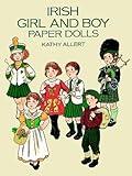 Front cover for the book Irish Girl and Boy Paper Dolls by Kathy Allert