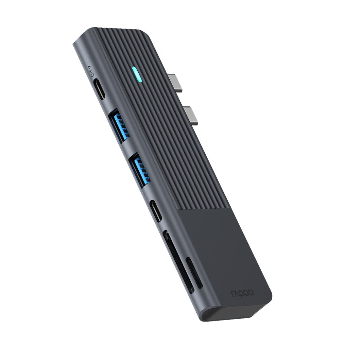 Rapoo UCM-2003 carte et adaptateur d'interfaces HDMI, USB 3.2 Gen 1 (3.1 Gen 1), USB Type-C