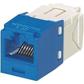 Panduit CJ688TGBU Category-6 8-Wire TG-Style Jack Module, Blue