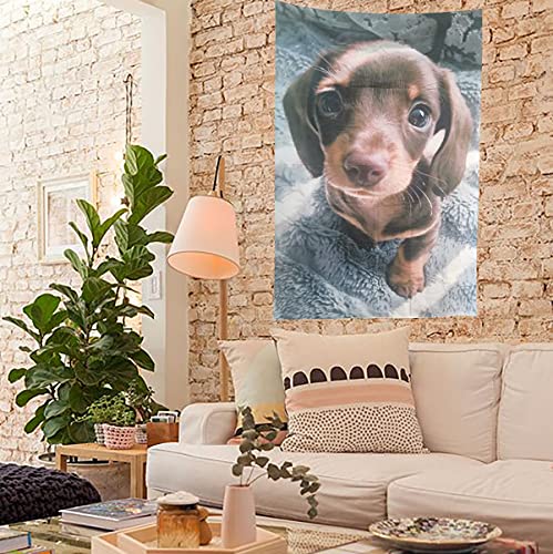 Custom Wall Tapestry for Bedroom Teen Girl Gifts, Personalized Pet and Kid Photo Backdrop Wall Hanging décor for Guys, Wedding Home Sofa Party (Horizontal 39” x 27.5”(100*70cm))