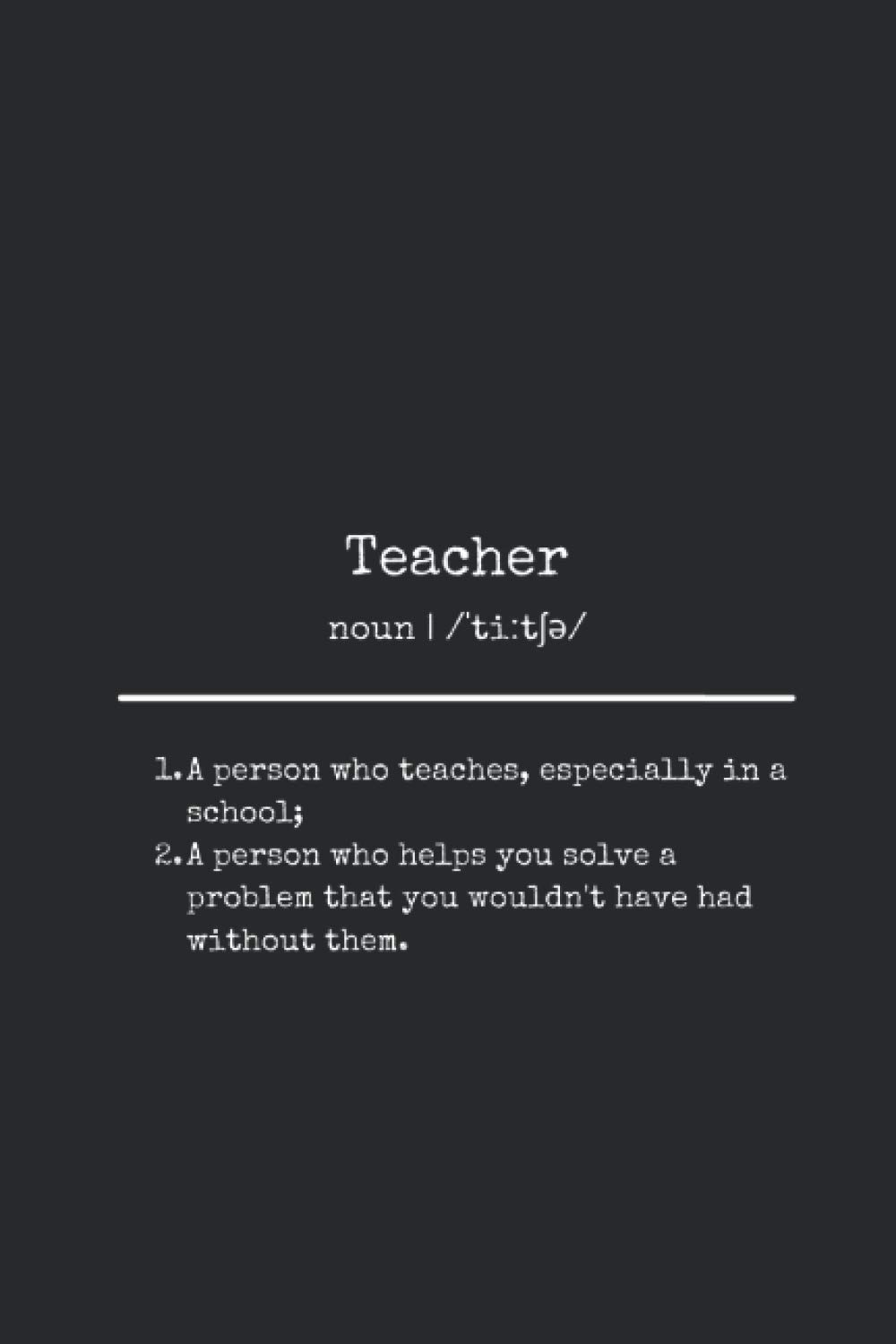 Teacher Notebook