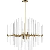 Maxim Divine - 8 Light Pendant in Glam Style-25.5 Inches Tall and 28.5 Inches Wide