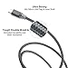 Micro USB Cable BlitzWolf 6ft Braided Android Charger Cable with Magic Tape Strap Tangle-Free Cellphone Fast Charging Cable for Android, Samsung Galaxy S7 Edge/S6/S5/S4, Note 5/4/3, HTC M9, Xperia Z