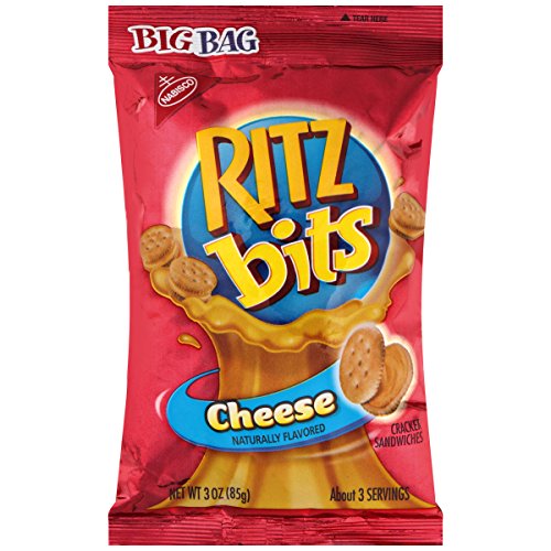 Ritz Bits Sandwich Crackers (Cheese, 3Ounce Big Bags, 12Pack) Buy