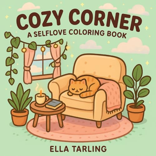 Cozy Corner - A Selflove Coloring Book for Kids & Adults